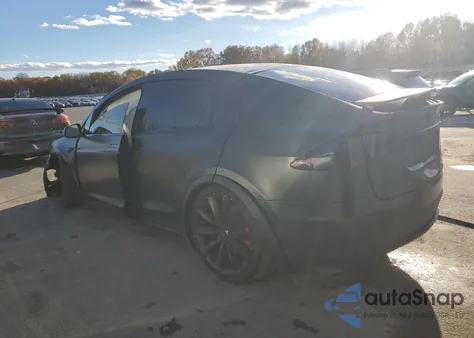 2020 Tesla Model X из США, поврежденный, VIN 5YJXCBE46LF283992